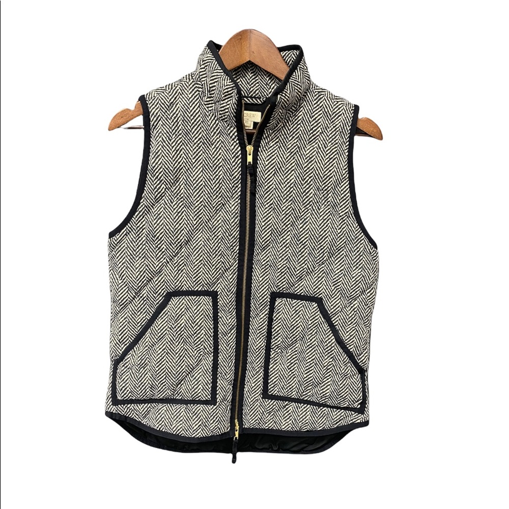 J. Crew XS Herringbone Quilted Women’s Vest